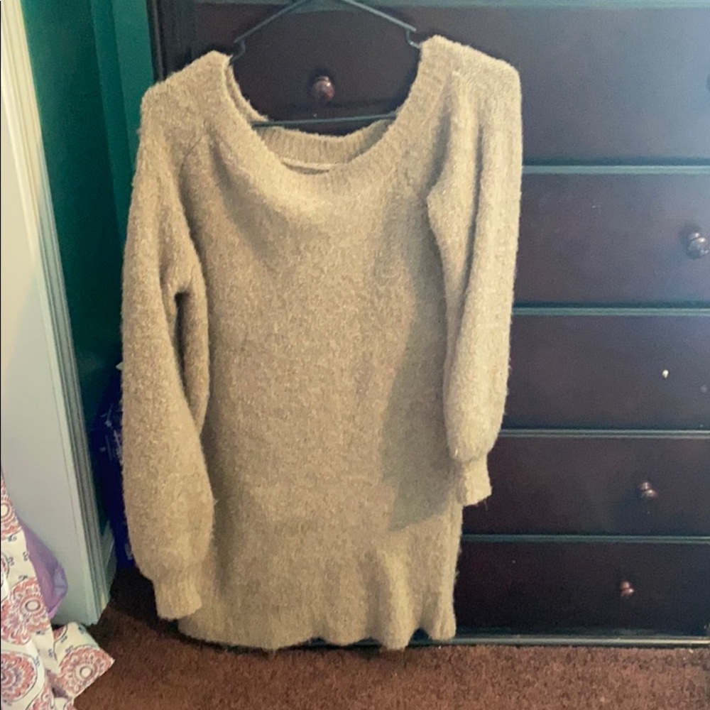 American Eagle Off the shoulder sweater dress